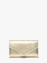 Portemonnee Leder Etrier Goud etincelle irisee EETI5018