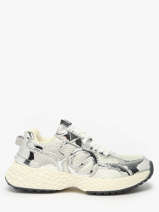Boots Uit Leder No name Zilver accessoires CRDD04AL