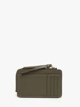 Kaarthouder Caviar Leder Crinkles Groen caviar 14318