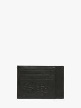 Kaarthouder Leder Serge blanco Zwart baltimore BAL21110