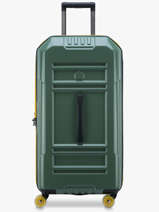 Uitbreidbare Harde Reiskoffer Rempart 2.0 Delsey Groen rempart 2.0 828