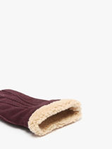 Handschoenen Isotoner Violet women gloves 68451-vue-porte