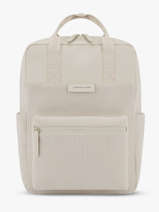 Bergen Pro Cord - Rugzak 1 Compartiment Met 15" Laptopvak Kapten and son Beige cord BERGENPC