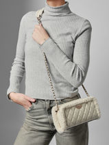 Cross Body Tas Cristi Guess Wit cristi TG813972-vue-porte