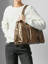 Schoudertas A4 Formaat Format A4 Gallantry Goud format a4 5B-vue-porte