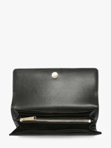 Portefeuille Padlock Leder Karl lagerfeld Zwart k autograph B1W32026-vue-porte