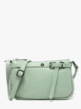 Cross Body Tas Caviar Leder Milano Groen caviar G1421N