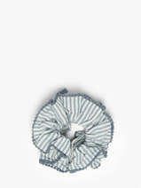 Stoffen Haarelastiek Rayures Hindbag Blauw rayures RA