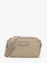 Cross Body Tas Basic Vita Nylon Lancaster Beige basic vita 75