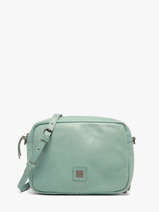 Cross Body Tas Heritage Leder Biba Blauw heritage BT32