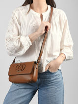 Cross Body Tas Isola Polyurethaan Guess Bruin isola BG990521-vue-porte