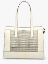 Schoudertas Jour Ajour� Leder Lancel Wit jour A14011