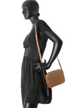 Cross Body Tas Dune Leder Lancaster Bruin dune 529-20-vue-porte