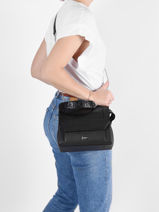 Handtas M Ninon Python Lancel Zwart ninon A09370-vue-porte