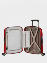 Handbagage Samsonite Rood c-lite CS2002-vue-porte