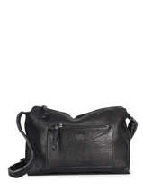 Cross Body Tas Natural Leder Biba Zwart natural SYL2L