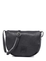 Cross Body Tas Natural Leder Biba Zwart natural CHR7L
