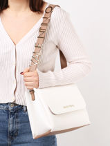 Cross Body Tas Alexia Valentino Wit alexia VBS5A803-vue-porte
