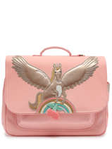 Boekentas It Bag Midi 2 Compartimenten Jeune premier Roze daydream girls G