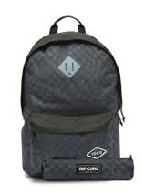 Rugzak 1 Compartiment Rip curl Grijs checkers 29551