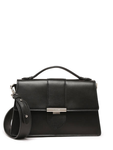 Cross Body Tas Paris Ily Leder Lancaster Zwart paris ily 11