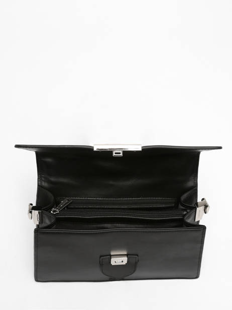 Cross Body Tas Paris Ily Leder Lancaster Zwart paris ily 11 ander zicht 3