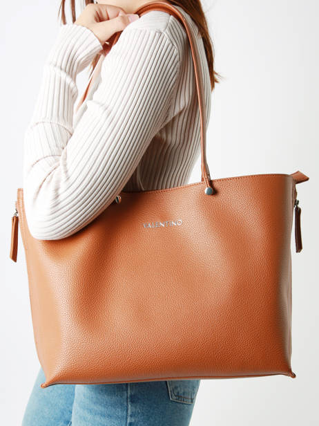 Handtas Parka Valentino Bruin parka VBS7EC01 ander zicht 1