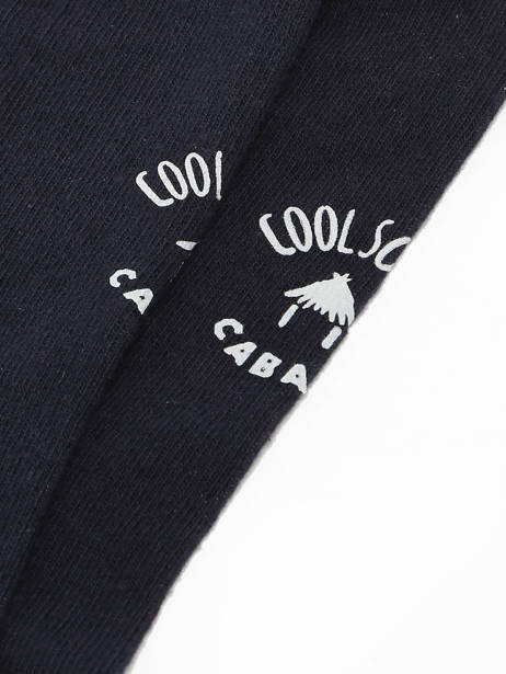 Sokken Cabaia Zwart socks AUR ander zicht 2