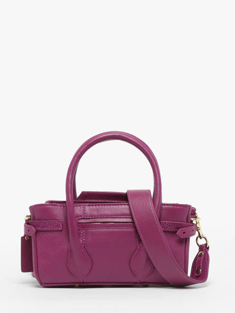 Cross Body Tas Madeleine S Art Déco Leder Paul marius Violet la suite art deco MADEXART ander zicht 4