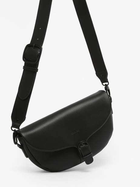 Cross Body Tas M Oxer Leder Etrier Zwart oxer EOXE065M ander zicht 2