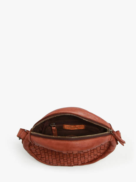 Cross Body Tas Heritage Leder Biba Bruin heritage KA18 ander zicht 3
