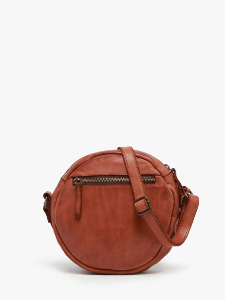 Cross Body Tas Heritage Leder Biba Bruin heritage KA18 ander zicht 4