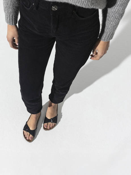 Slippers Madrid Birkenstock Zwart women 40303 ander zicht 2