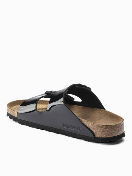 Slippers Arizona Birkenstock Zwart women 1005292 ander zicht 4