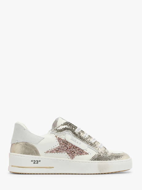 Sneakers Ale Uit Leder Semerdjian Goud women ALE11813