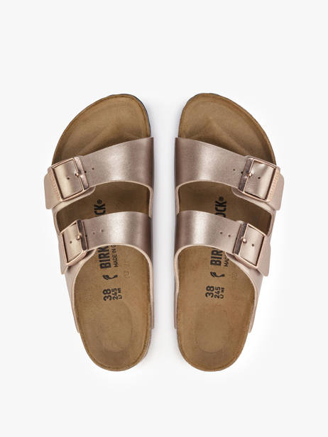 Slippers Arizona Birkenstock Roze women 1023960 ander zicht 2