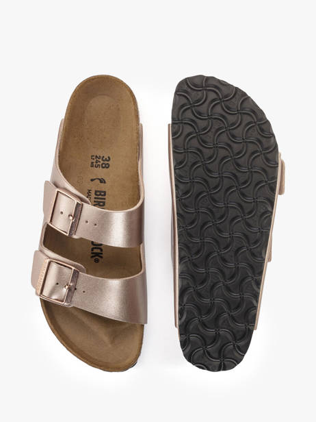 Slippers Arizona Birkenstock Roze women 1023960 ander zicht 3