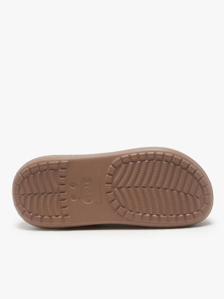 Slippers Crush Clog Crocs Bruin women 207521 ander zicht 4