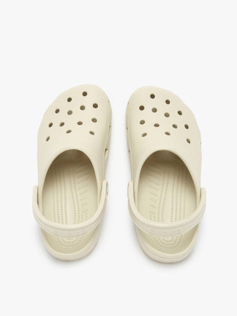 Slippers Classic Bone Crocs Beige women 10001 ander zicht 3