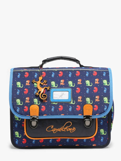 Boekentas Rétro 2 Compartimenten Cameleon Veelkleurig retro CA35