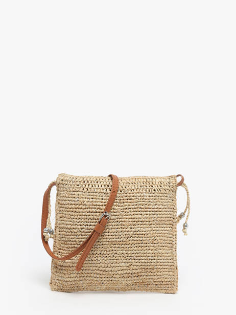 Cross Body Tas L'atelier Du Crochet Raphia Le voyage en panier Wit l'atelier du crochet AM773 ander zicht 4
