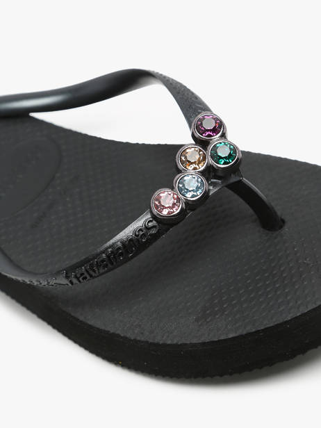 Teenslippers Havaianas Zwart women 4148929F ander zicht 1
