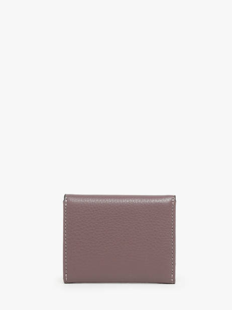 Portemonnee Leder Yves renard Violet enveloppe 29250 ander zicht 2
