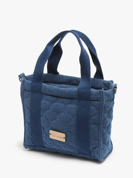 Cross Body Tas Muflier Denim Woomen Blauw muflier denim WMUD11 ander zicht 2