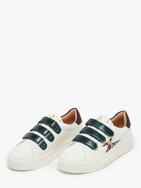 Sneakers Andréa Vanessa wu Groen women BK2701VT ander zicht 2