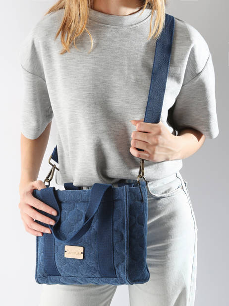 Cross Body Tas Muflier Denim Woomen Blauw muflier denim WMUD11 ander zicht 1