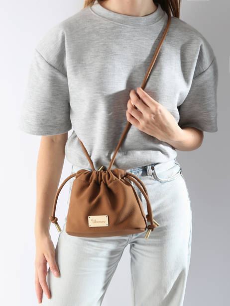 Cross Body Tas Muscari Woomen Bruin muscari WMUS08 ander zicht 1