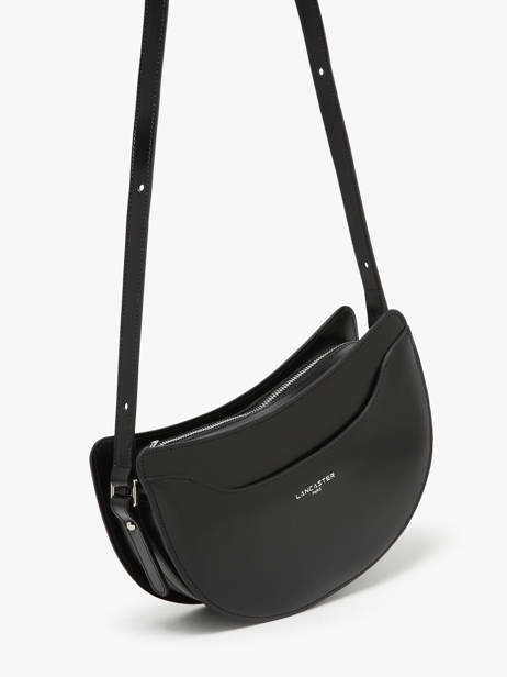 Cross Body Tas Suave Lune Leder Lancaster Zwart suave lune 33 ander zicht 2