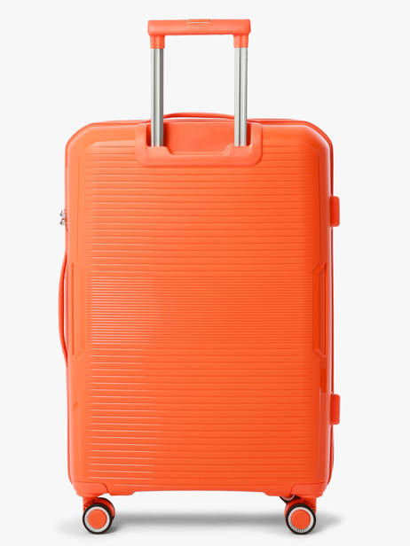 Harde Reiskoffer Seoul Travel Oranje seoul 13M ander zicht 4