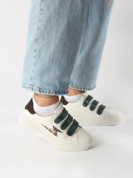 Sneakers Andréa Vanessa wu Groen women BK2701VT ander zicht 1